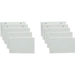 ユニット　白無地板　１０枚組　エコユニボード　６０×１００×２厚＿