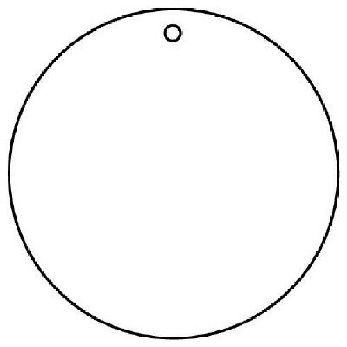 ユニット　白無地板　１０枚組　エコユニボード　５０Ф×２厚＿