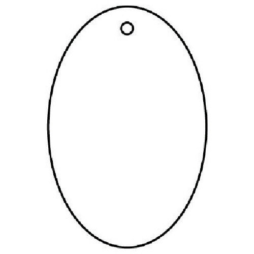 ユニット　白無地板　楕円型　５枚組　エコユニボード　４５×３０×２厚＿