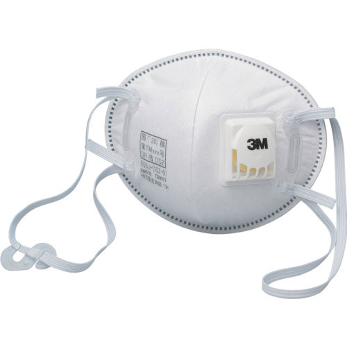 ３Ｍ　使い捨て式防じんマスク　８９５５ＪＨ　ＤＳ２　排気弁付き・フック式　（１０枚入）＿