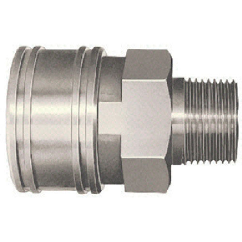 日東　ＴＳＰカプラ　鋼鉄製　ニトリルゴムＳＧ（ＮＢＲ）（めねじ取付用ソケット）　相手側Ｒｃ１（００８＿