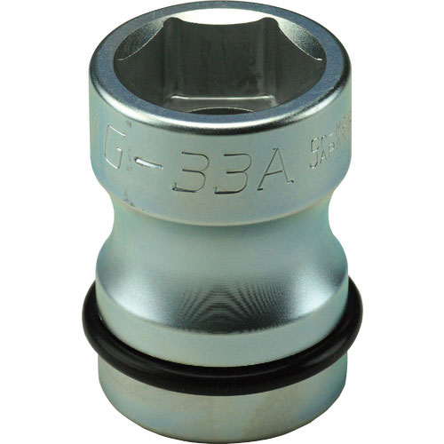 ＦＰＣ　インパクト用　スーパースリム　浅口ソケット　差込２５．４ｍｍ　対辺３３ｍｍ＿