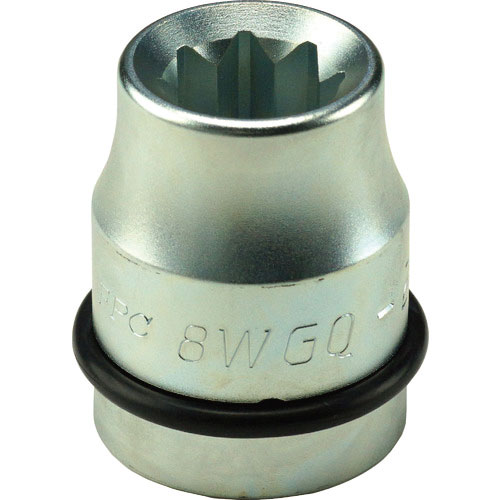 ＦＰＣ　インパクト用スーパースリム袋ナット用ソケット　差込角：２５．４ｍｍ　対辺：二重４角１７ｍｍ＿