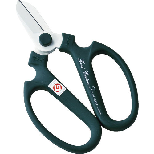 坂源　生花用ハサミ　ハンドクリエーションＦ－１７０　モスグリーン＿