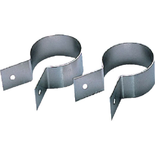 ユニット　標識取付金具　単管４８．６ｍｍФ用　２個１組　アルミ＿