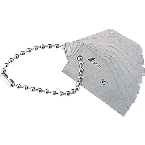 シンワ　ベベル角度測定ゲージ９枚組＿