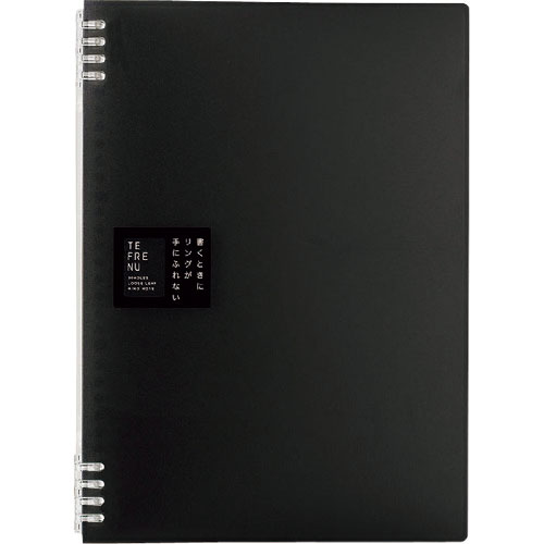 キングジム　リングノート　テフレーヌ　Ａ４　黒＿