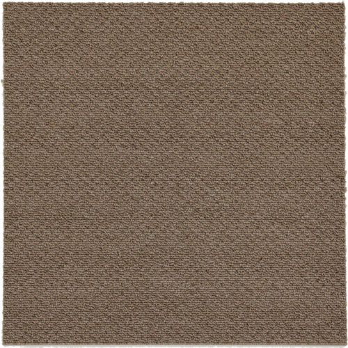 大島屋　吸着タイルカーペット　４０ｘ４０ｃｍ　ブラウン＿