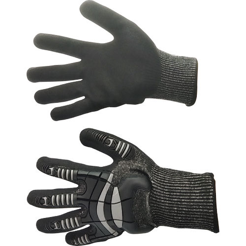 富士手袋　ナックルアーマーＣ４　黒　Ｌ＿