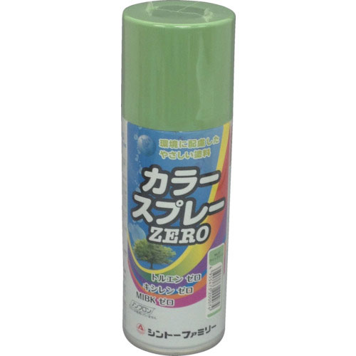 シントー　カラースプレーゼロ　ライトグリーン＿