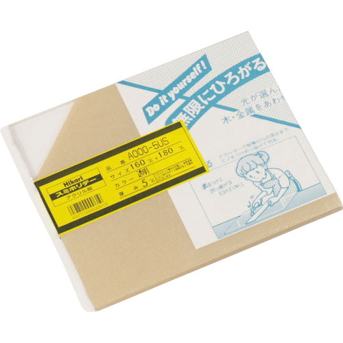 光　アクリル板透明５×１６０×１８０ｍｍ＿