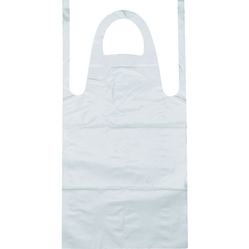 ショーワ　静電気対策保護具　帯電防止ＰＥエプロン１０枚入　Ａ０２２０　フリーサイズ　透明＿