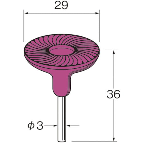 リューター　セラミックアングル砥石（金属研磨用）＿