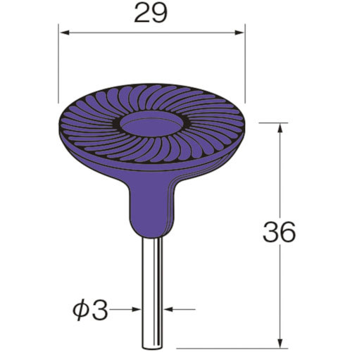 リューター　セラミックアングル砥石（金属研磨用）＿