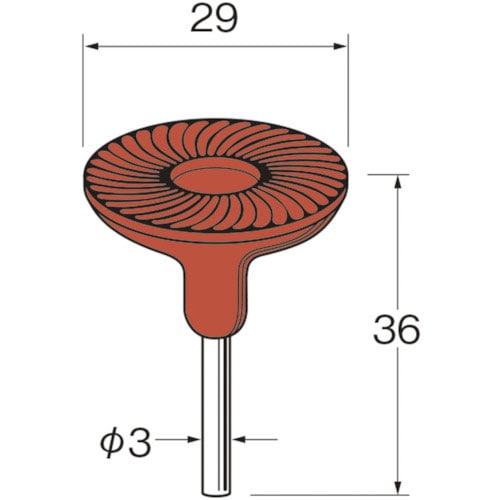 リューター　セラミックアングル砥石（金属研磨用）＿