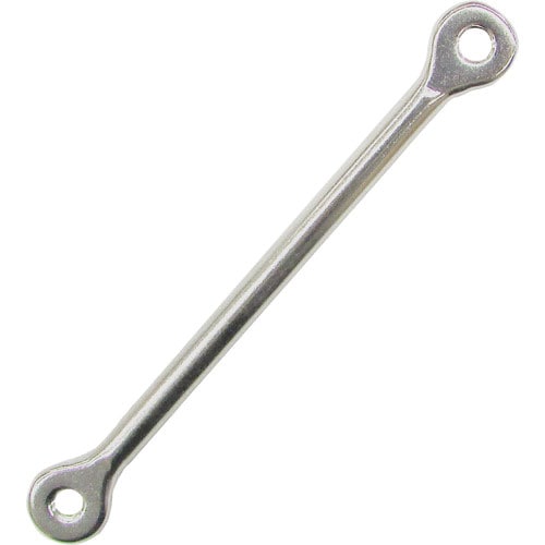 水本　ステンレス　Ｓフック（ストレートタイプ）　線径６ｍｍ　長さ２６４ｍｍ＿