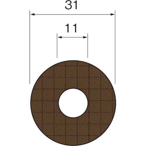 リューター　サンドペーパーディスク（裏面接着剤付）Ａ３０３５＿