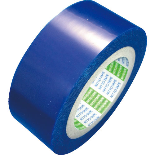 日東　アルミサッシ用表面保護フィルム　ＳＰＶ－Ａ－６０５０　５０ｍｍ×１００ｍ　ライトブルー＿