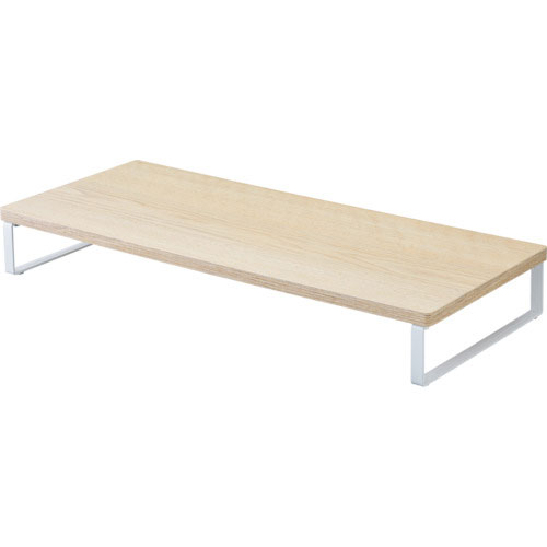 リヒト　ＭＤＦ机上台・スタンダード＜５９０×２５０・ロータイプ＞ナチュラル＿