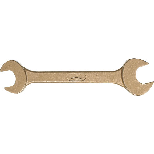 Ａｍｐｃｏスイス　防爆スパナ　ダブルオープン　二面幅寸法２１×２６ｍｍ　全長２４０ｍｍ＿