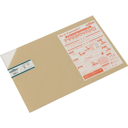 光　アクリルキャスト板（透明）　５×３００×４５０ｍｍ＿