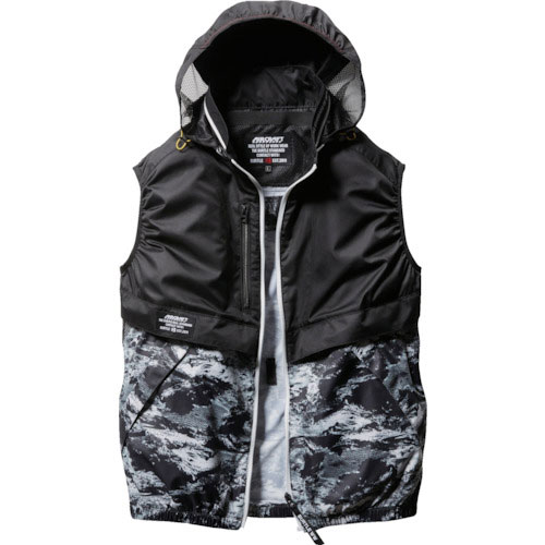 バ－トル　ＡＣベスト　ＡＣ１１７４－７３－ＸＬ　ブラックウッド＿