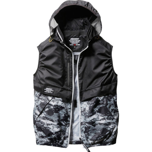 バ－トル　ＡＣベスト　ＡＣ１１７４－７３－ＸＸＬ　ブラックウッド＿