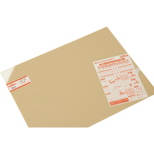 光　アクリルキャスト板　４５０Ｘ６００　２ｔ　乳白半透明＿