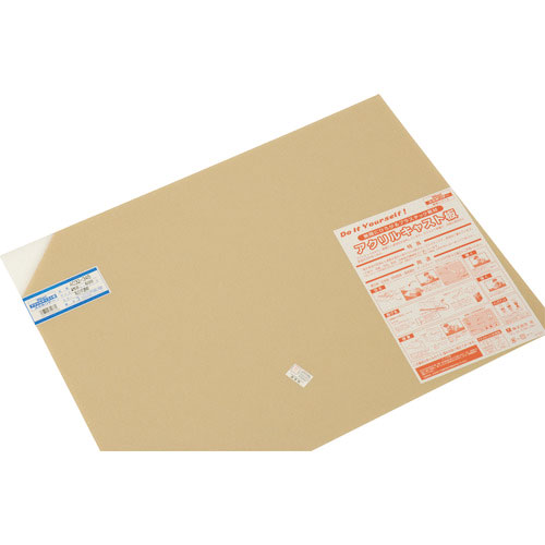 光　アクリルキャスト板　４５０Ｘ６００　３ｔ　乳白半透明＿