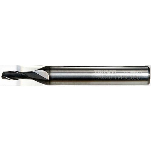 ＴＲＵＳＣＯ　超硬スクエアエンドミル（２枚刃・２．５Ｄ・シャープコーナー）１．５＿