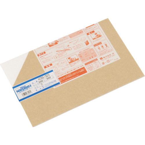 光　アクリルキャスト板　２００Ｘ３００　３ｔ　白＿