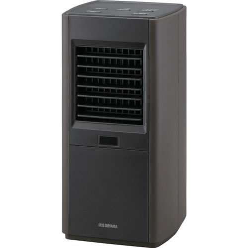 ＩＲＩＳ　２９６２６７　スリムセラミックファンヒーター人感センサー付き　ブラウン＿