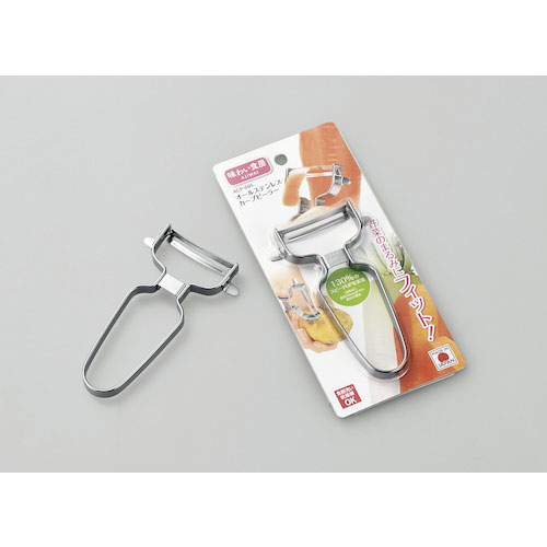 下村工業　ステンレスピーラー　味わい食房カーブピーラー＿