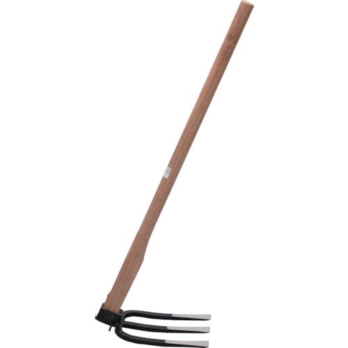 ＳＥＮＮＡＲＩ　備中鍬　土方三本鍬　全長９００ｍｍ　爪数３本＿