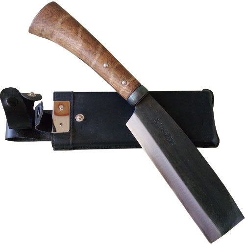 ＳＥＮＮＡＲＩ　鞘付鉈　片刃１６５ｍｍ＿