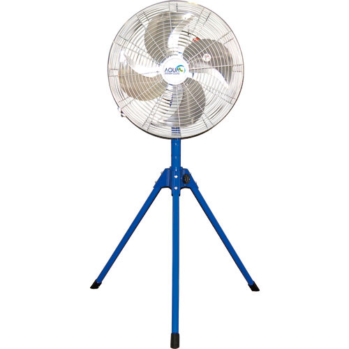 アクアシステム　無給油エアモーター式工場扇　スタンド型　（アルミハネ４５ｃｍ）＿