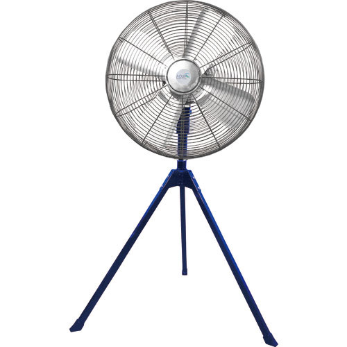 アクアシステム　無給油エアモーター式工場扇　スタンド大型　（アルミハネ６０ｃｍ）＿