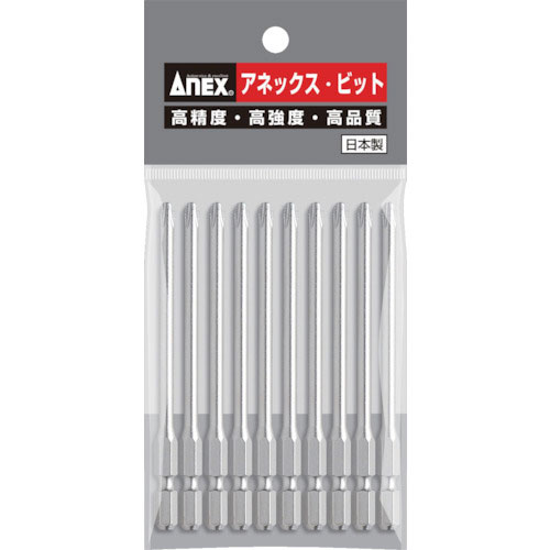 アネックス　ハイパービット１０本組　段付＋２×１００＿
