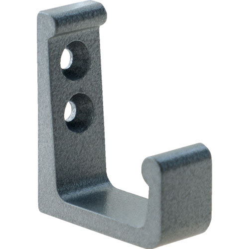 ＴＲＵＳＣＯ　アルミＬ型フック　４５ｍｍ　シルバ－＿