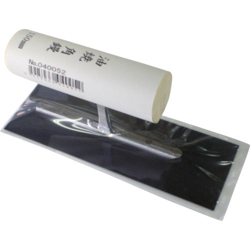 カネ三　油焼角鏝　元幅５３×先幅５３　コテ長さ１５０ｍｍ＿