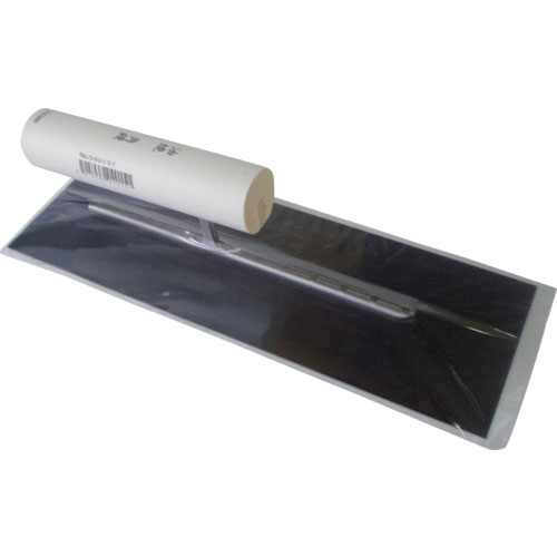 カネ三　油焼角鏝　元幅１００×先幅１００　コテ長さ３００ｍｍ＿