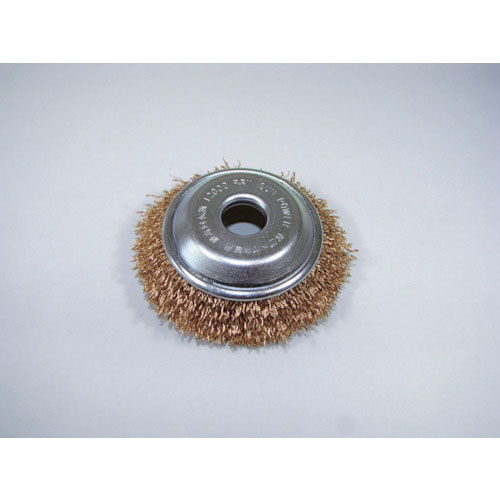 ヤナセ　エアー用鋼線めっきベベルブラシ　１００×１６＿