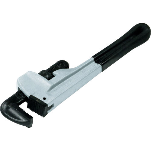 ＴＯＮＥ　パイプレンチ（アルミ製）　全長２４８ｍｍ　口開き４５ｍｍ＿