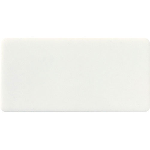 ＩＭ　無地名札　２５×５０×２ｍｍ　白地＿