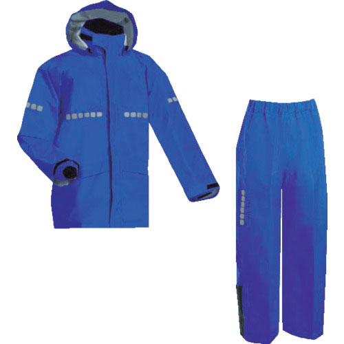 前垣　ＡＰ１０００ワーキングレインスーツ　ロイヤルブルー　６Ｌサイズ＿