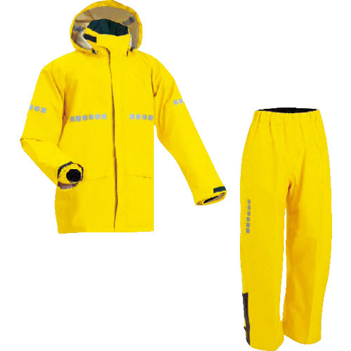 前垣　ＡＰ１０００ワーキングレインスーツ　イエロー　Ｌサイズ＿