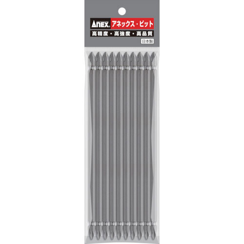 アネックス　パワービット１０本組　両頭＋２×２００＿