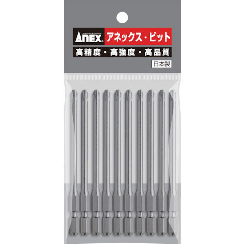 アネックス　パワービット１０本組　段付＋２×１００＿