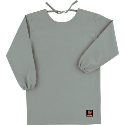 ＴＲＵＳＣＯ　防炎割烹着（エプロン）ロング　アースグリーン（マックスダイナ）＿