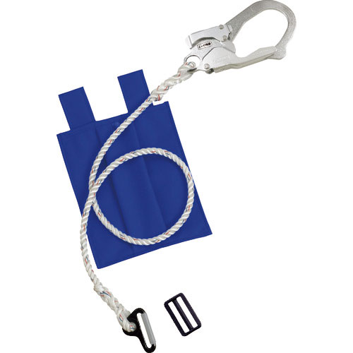 タイタン　ロープ式補助ロープ　収納袋スカイブルー＿